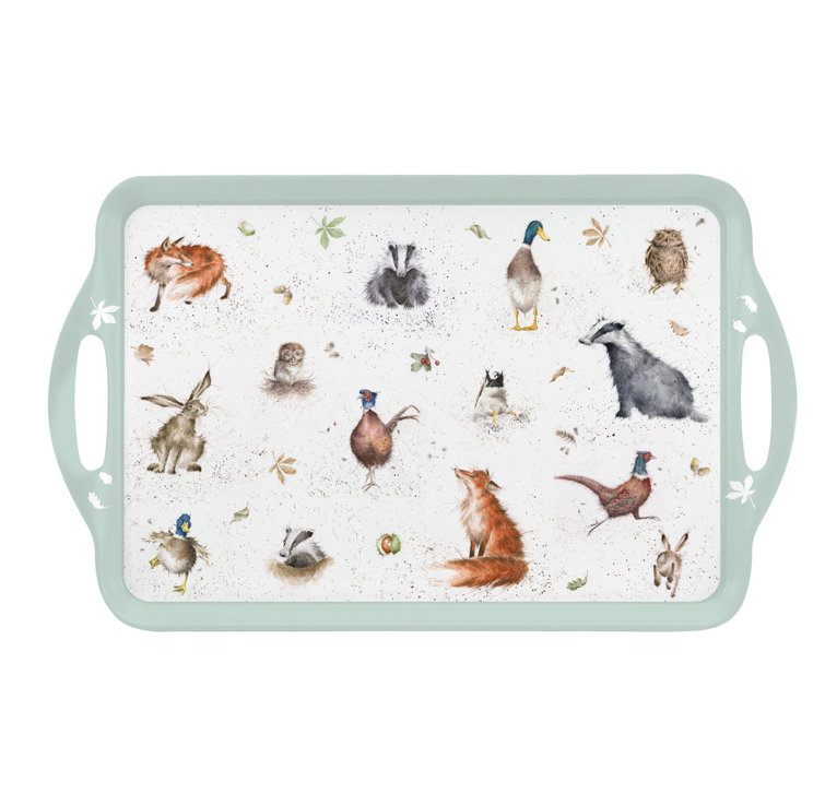 Pimpernel Large Melamine Handled Serving Tray & Reviews Wayfair